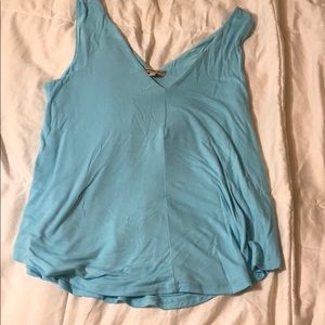 Blue tank top